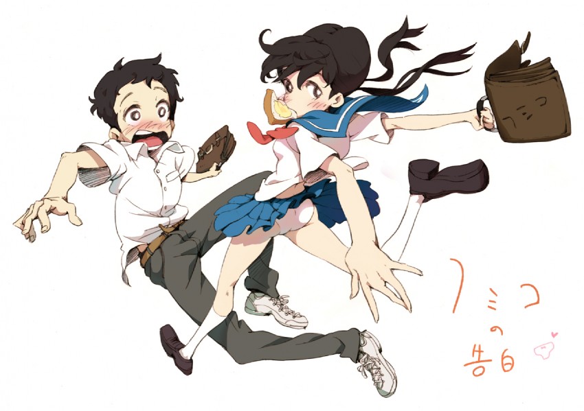 fumiko and takashi (fumiko no kokuhaku) drawn by ishida_hiroyasu