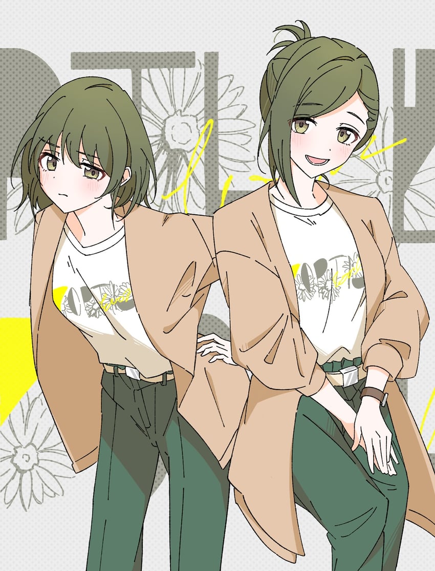 nanakusa nichika and nanakusa hazuki (idolmaster and 1 more) drawn by hydac