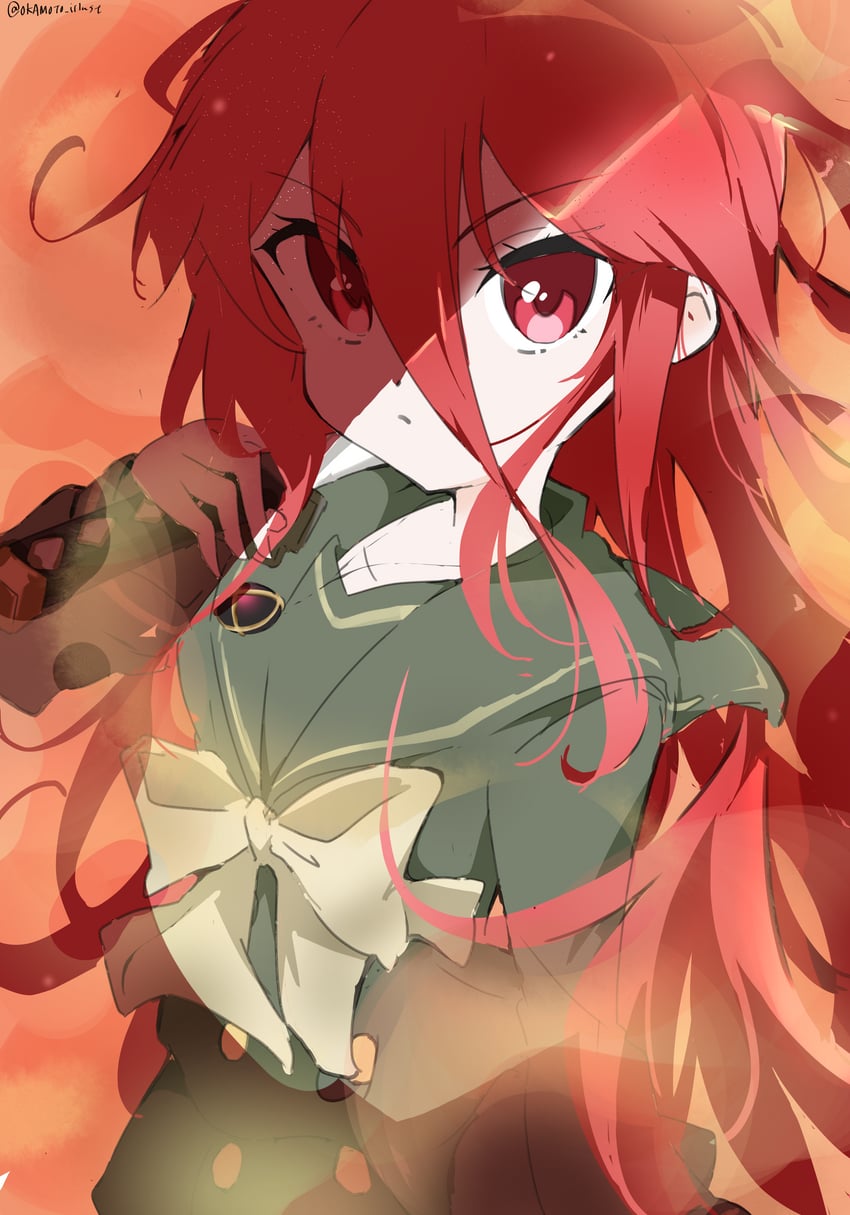 shana (shakugan no shana) drawn by white_gorilla_(okamoto)