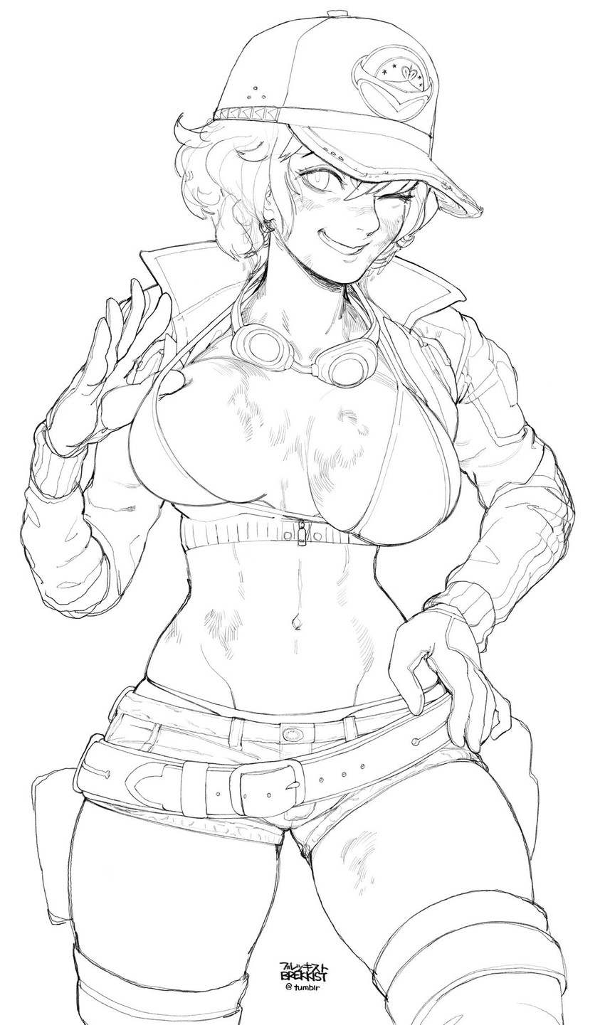 cindy aurum (final fantasy and 1 more) drawn by brekkist