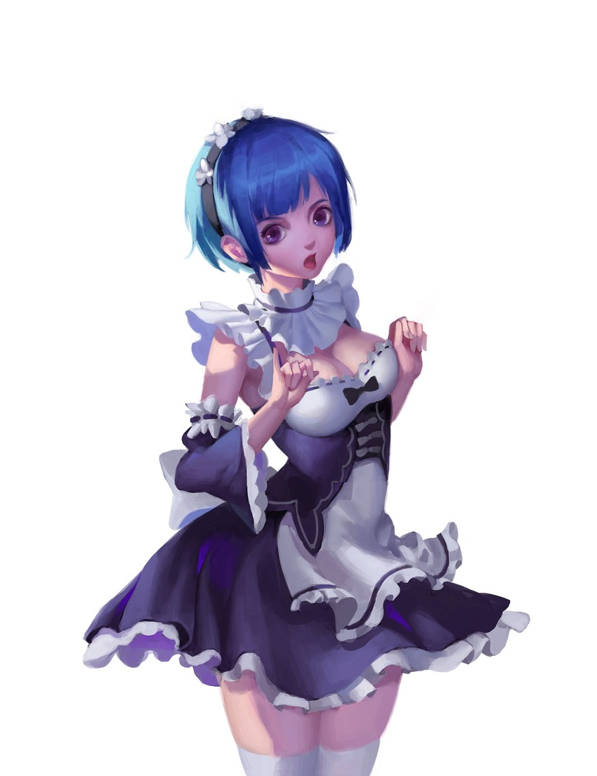 rem (re:zero kara hajimeru isekai seikatsu) drawn by y_xun