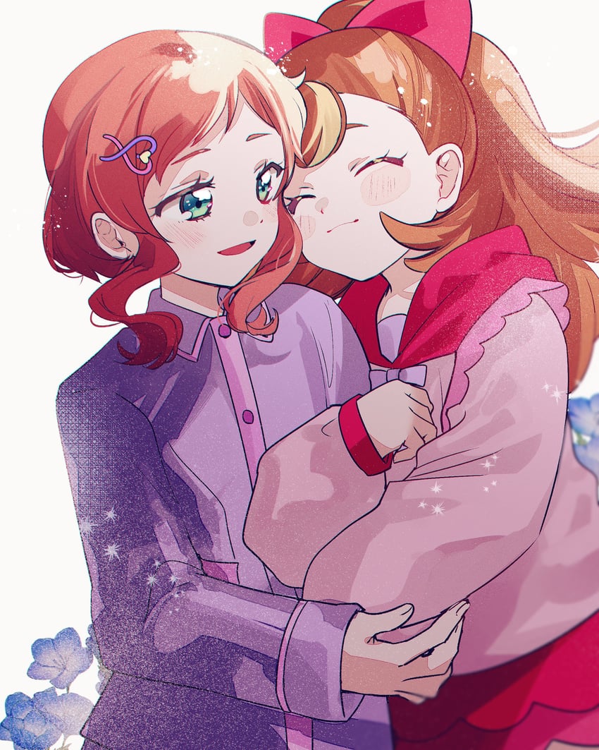 inukai komugi and inukai iroha (precure and 1 more) drawn by asako_(itiba)