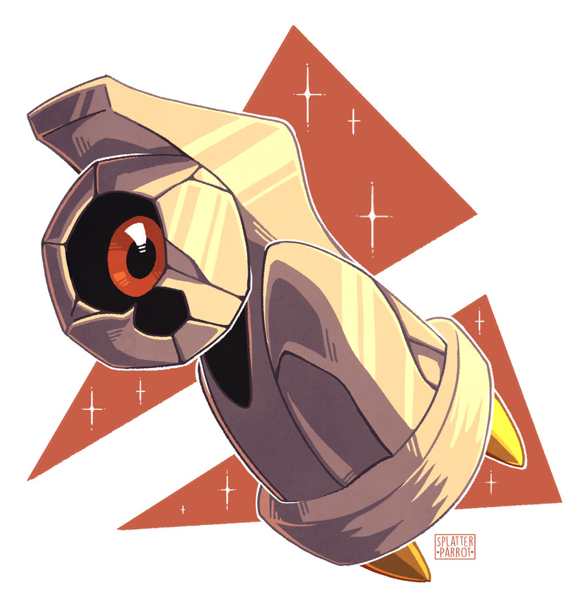 beldum (pokemon) drawn by splatterparrot