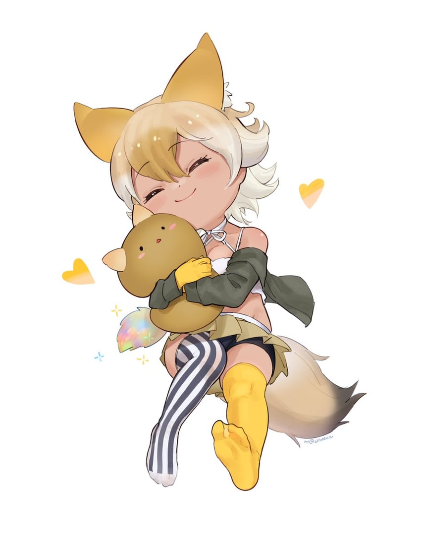 coyote and coyopotato (kemono friends and 1 more) drawn by beleven