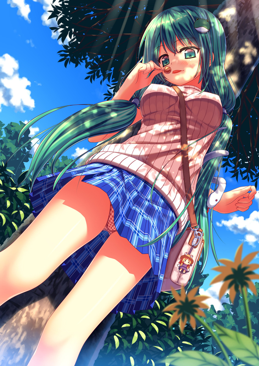 kochiya sanae and moriya suwako (touhou) drawn by nazu-na