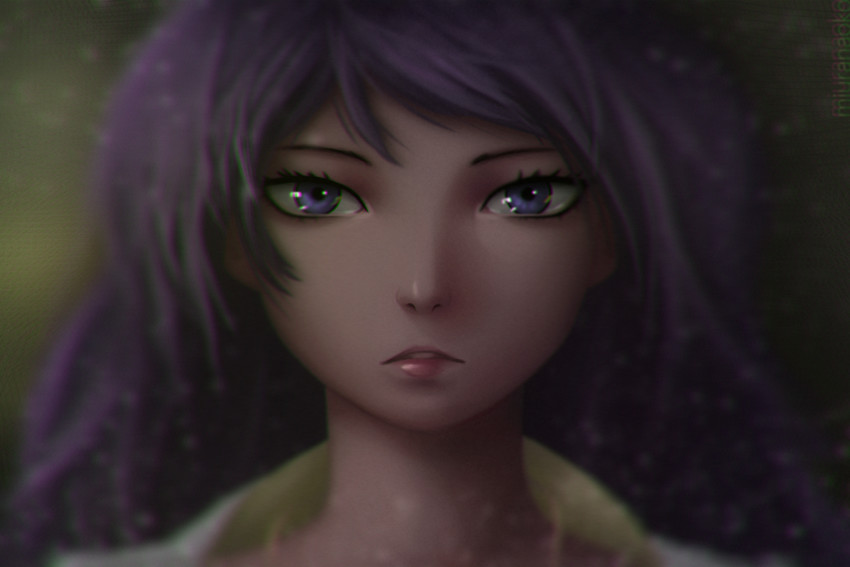 senjougahara hitagi (monogatari and 1 more) drawn by miura-n315