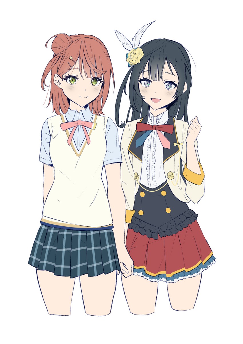 yuki setsuna and uehara ayumu (love live! and 1 more) drawn by senguyen1011