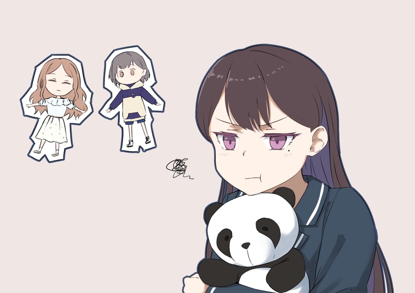 nagasaki soyo, shiina taki, and takamatsu tomori (bang dream! and 1 more) drawn by raito_taisha