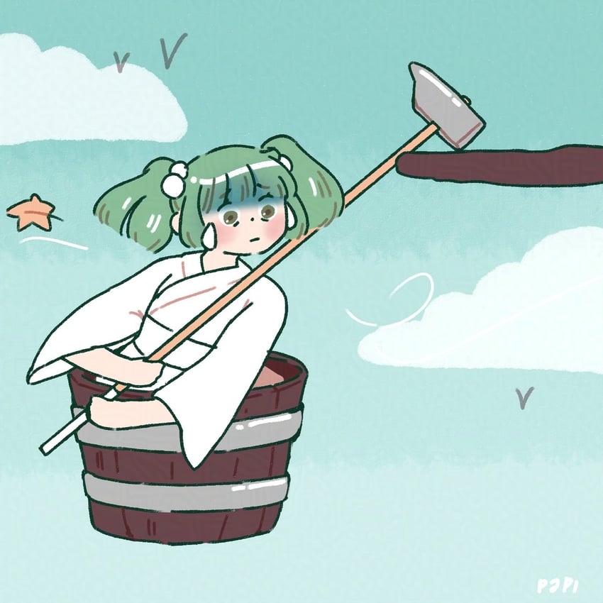 kisume (touhou and 1 more) drawn by papi_apricot