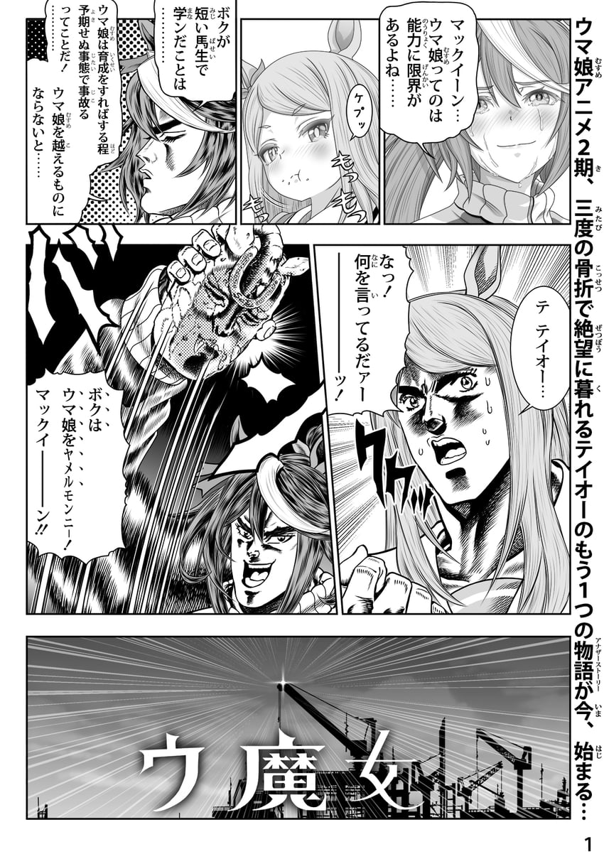 mejiro mcqueen and tokai teio (umamusume and 3 more) drawn by shihaigasora_seitei