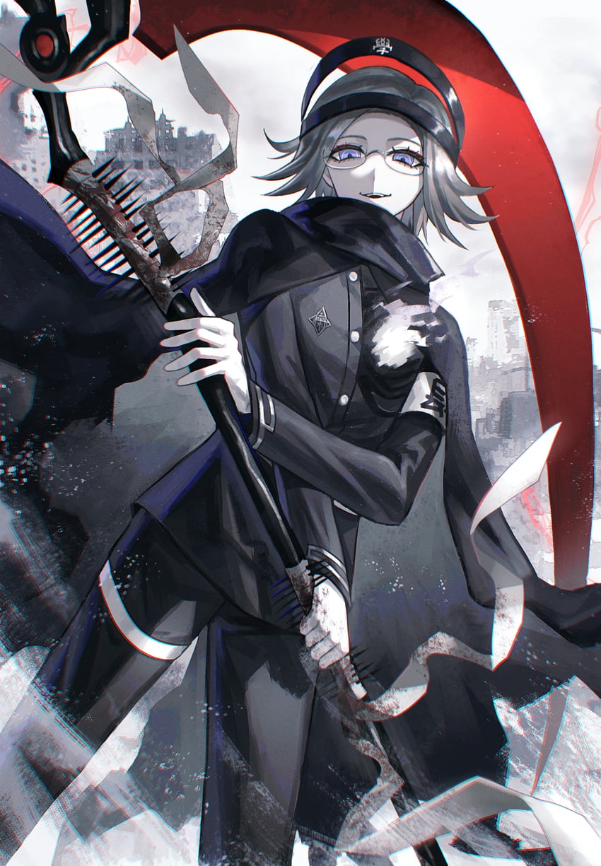 aotsuki eito (the hundred line -last defense academy-) drawn by marchsan