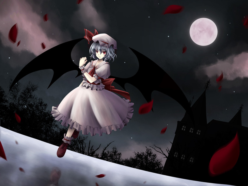 remilia scarlet (touhou) drawn by plue_(coruru)
