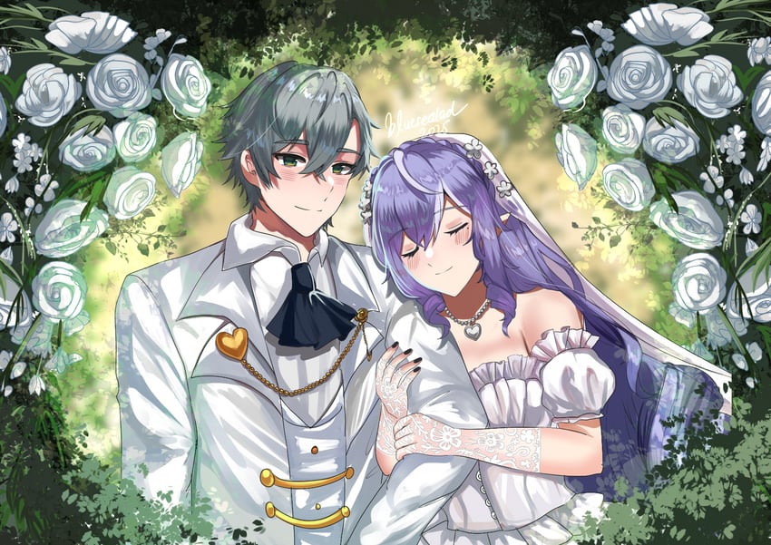 wise and vivian banshee (zenless zone zero) drawn by blue_sealad