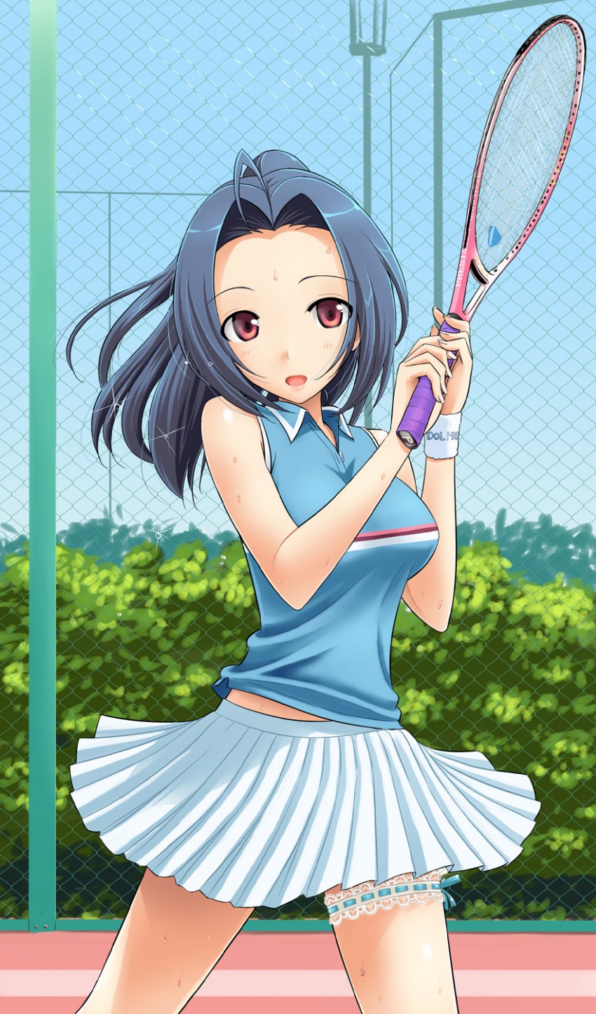 miura azusa (idolmaster and 1 more) drawn by takayaki