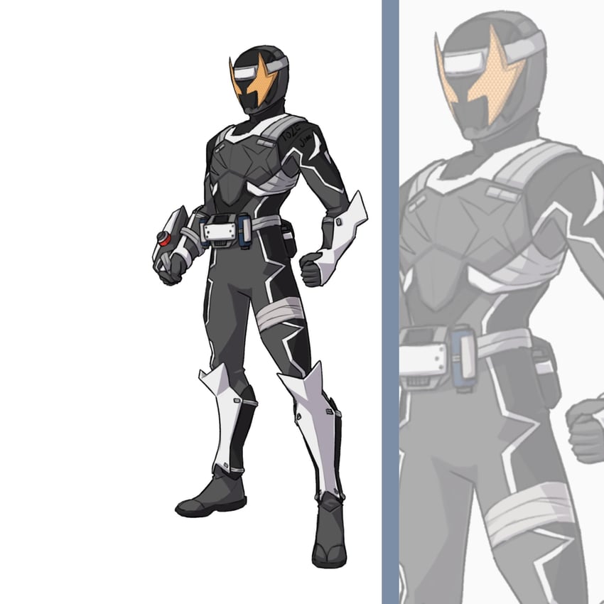 kamen rider goh (original and 3 more) drawn by to_ze