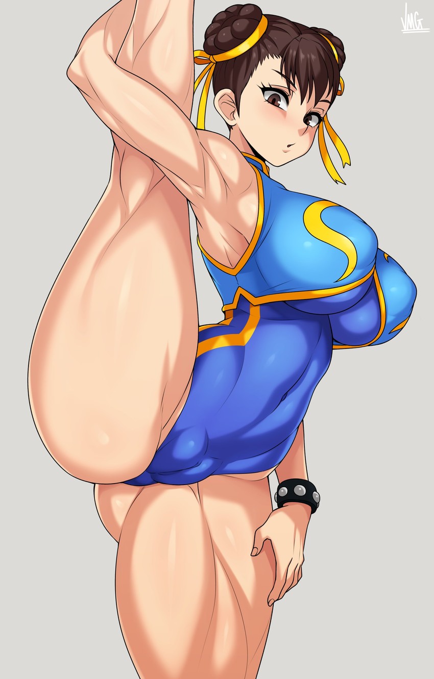 chun-li (street fighter and 1 more) drawn by jmg