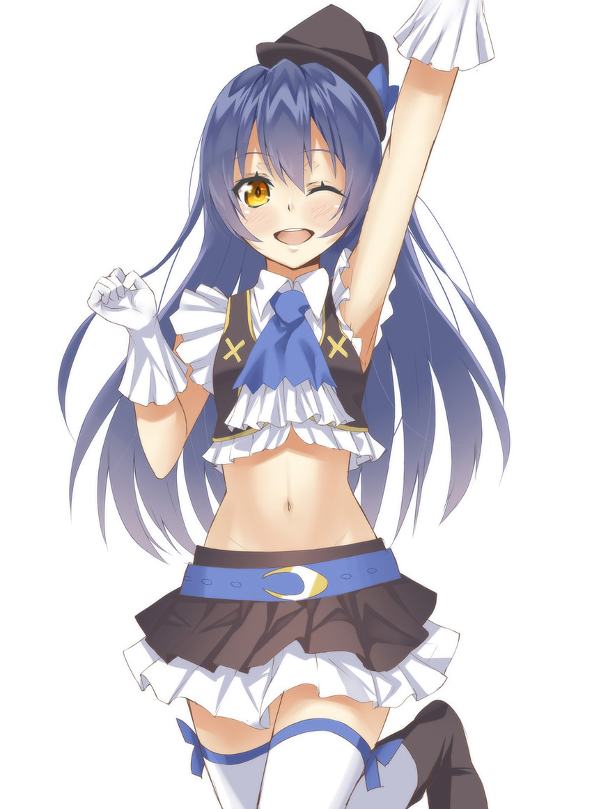 sonoda umi (love live! and 1 more) drawn by heirou
