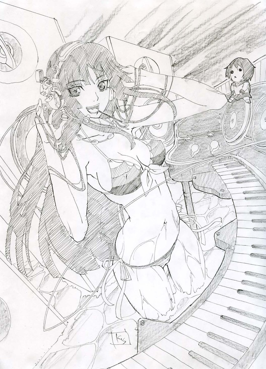 isayama yomi and tsuchimiya kagura (ga-rei and 1 more) drawn by shinmaiad