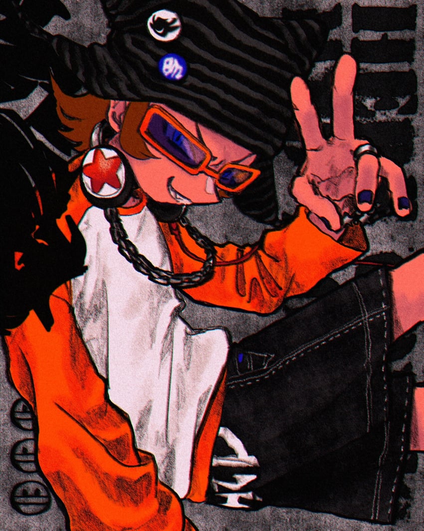 mzd and hatena (bemani and 1 more) drawn by amenoichi