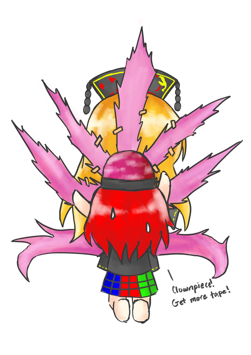 junko and hecatia lapislazuli (touhou and 1 more) drawn by akiteru_(akiteru98)