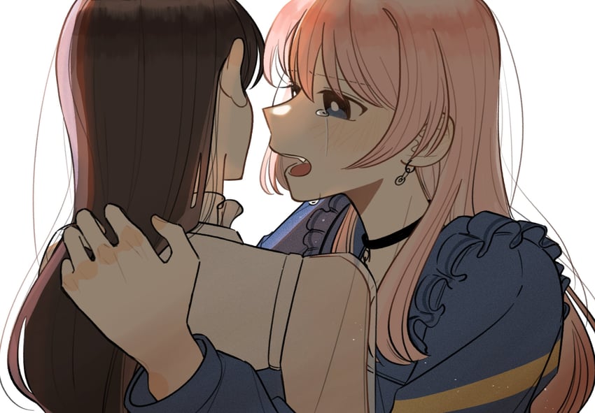 chihaya anon and shiina taki (bang dream! and 1 more) drawn by yoromimi_yu