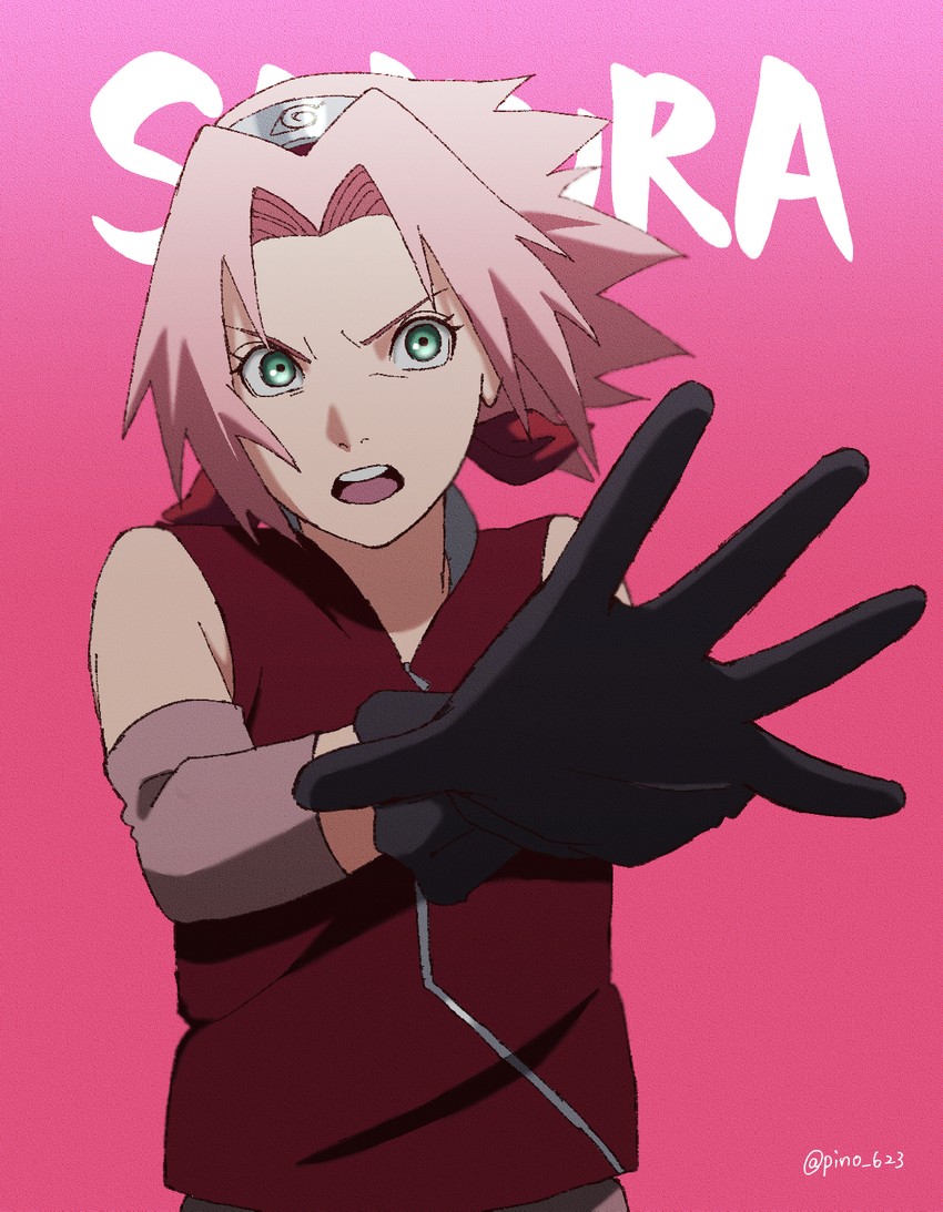 haruno sakura (naruto and 1 more) drawn by pinoko_(pnk623)