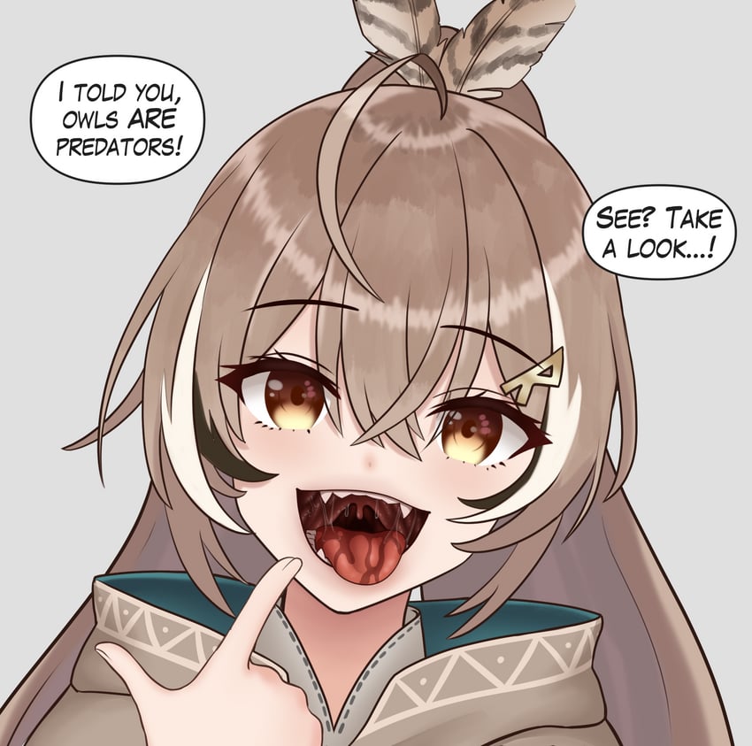 nanashi mumei (hololive and 1 more) drawn by nicenoms