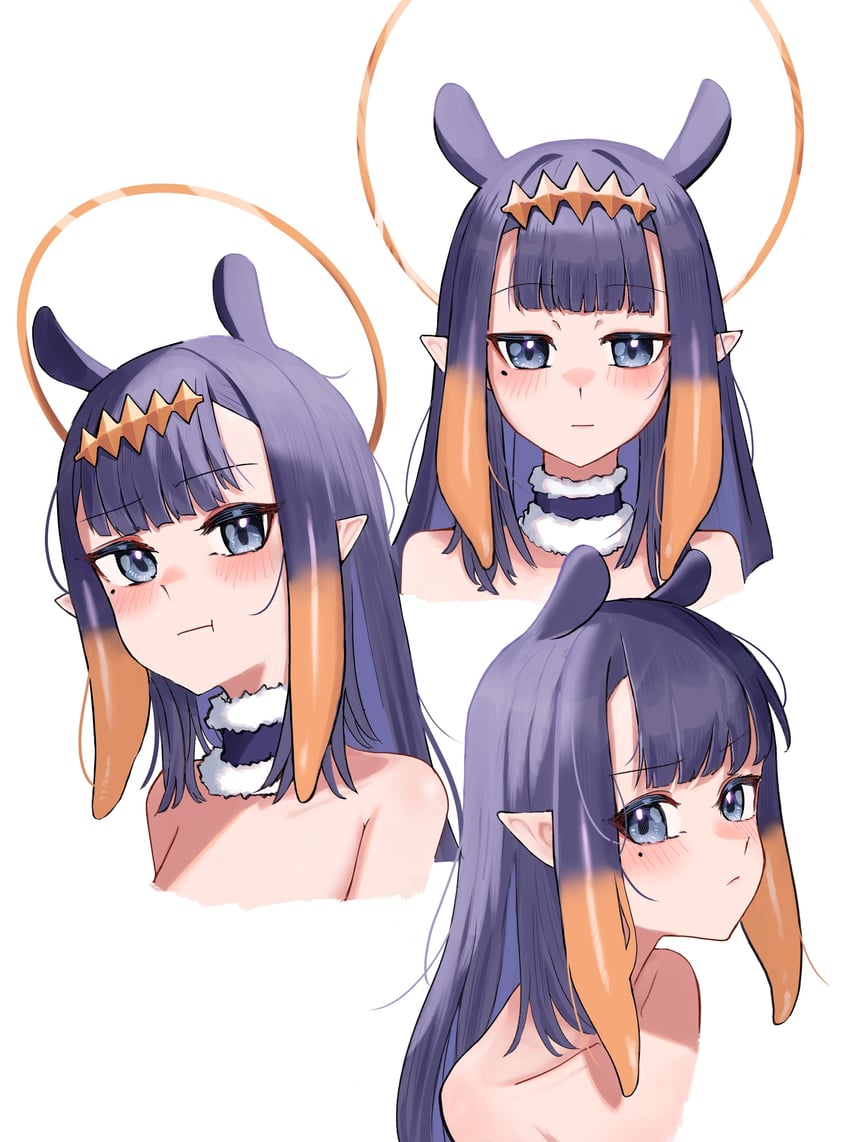 ninomae ina'nis (hololive and 1 more) drawn by chrispy_tuna