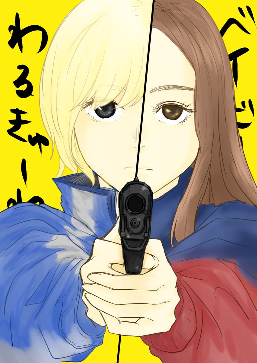 fukagawa mahiro and sugimoto chisato (baby walkure) drawn by conpay