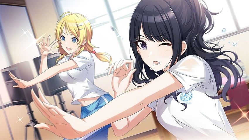 hachimiya meguru and kazano hiori (idolmaster and 1 more)