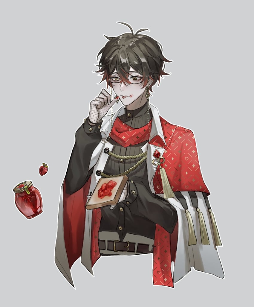 ike eveland and eki eveland (nijisanji and 1 more) drawn by leiteu
