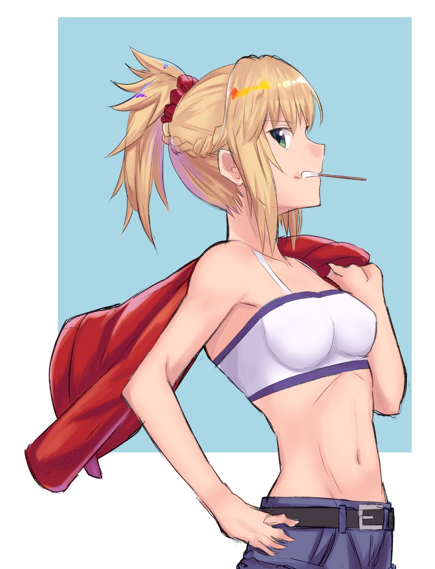 mordred (fate and 1 more) drawn by nyorotono