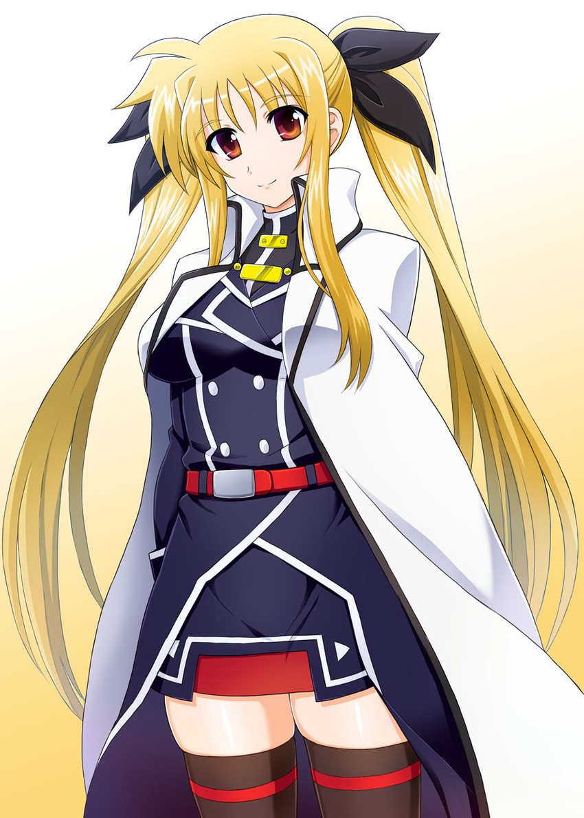 fate testarossa (lyrical nanoha and 1 more) drawn by tsukamoto_takashi