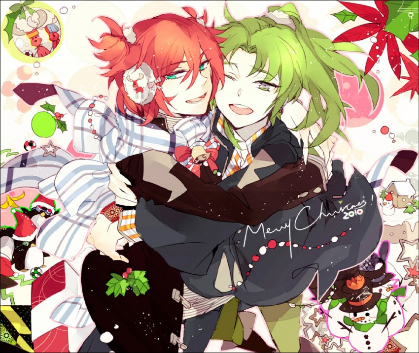 kiyama hiroto and midorikawa ryuuji (inazuma eleven) drawn by suou_(sdurorhr)