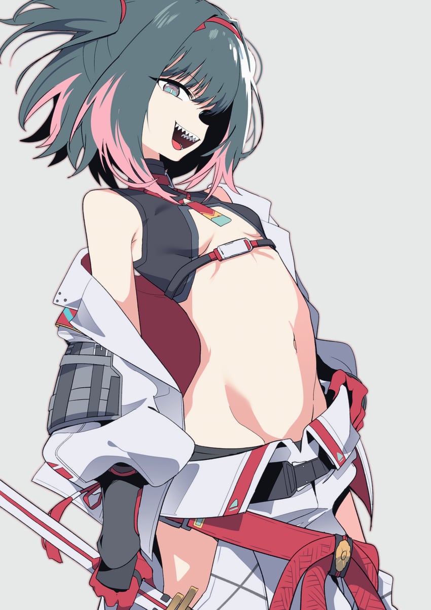 hisui (black survival and 1 more) drawn by luke_(dydansgur)