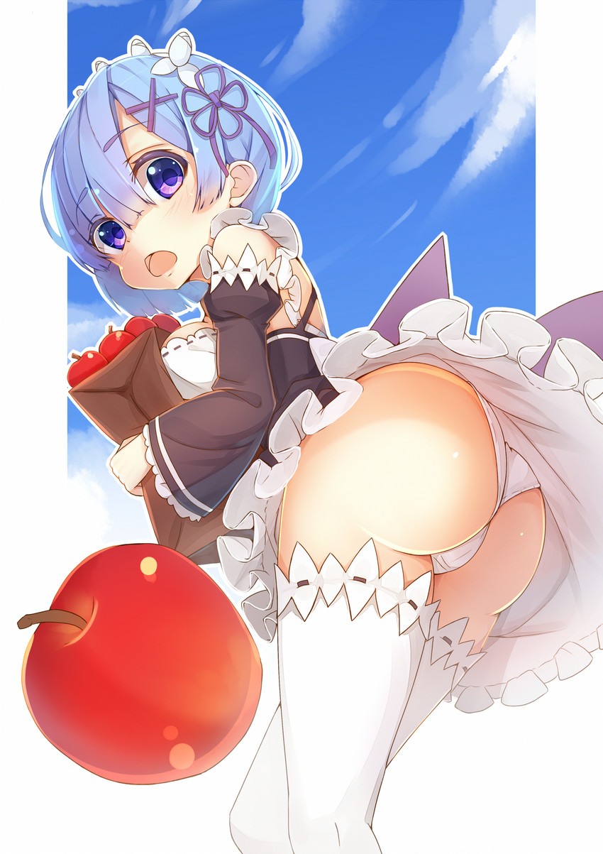 rem (re:zero kara hajimeru isekai seikatsu) drawn by tatapopo