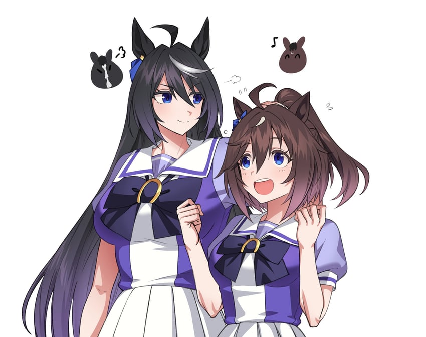 deep impact and black tide (original and 2 more) drawn by fukuro_(maruaru00)