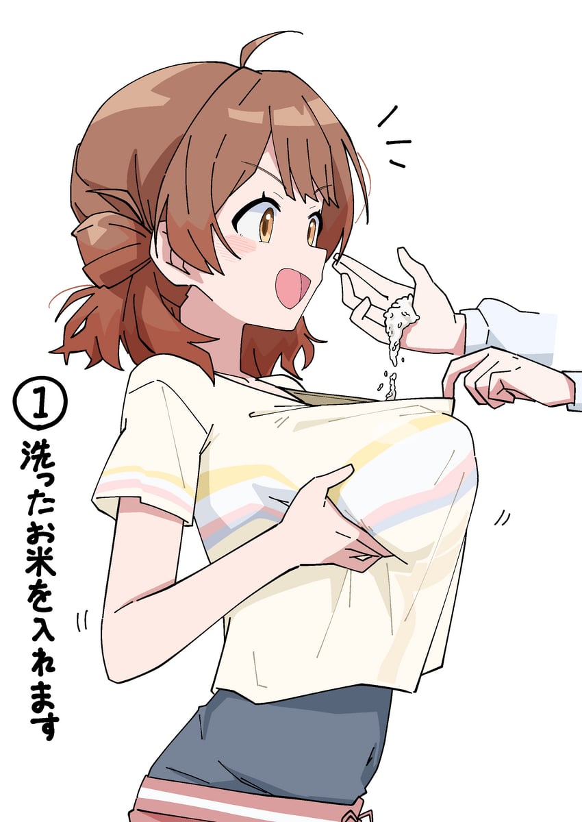 hanami ume and hanami saki (idolmaster and 1 more) drawn by ohgi910