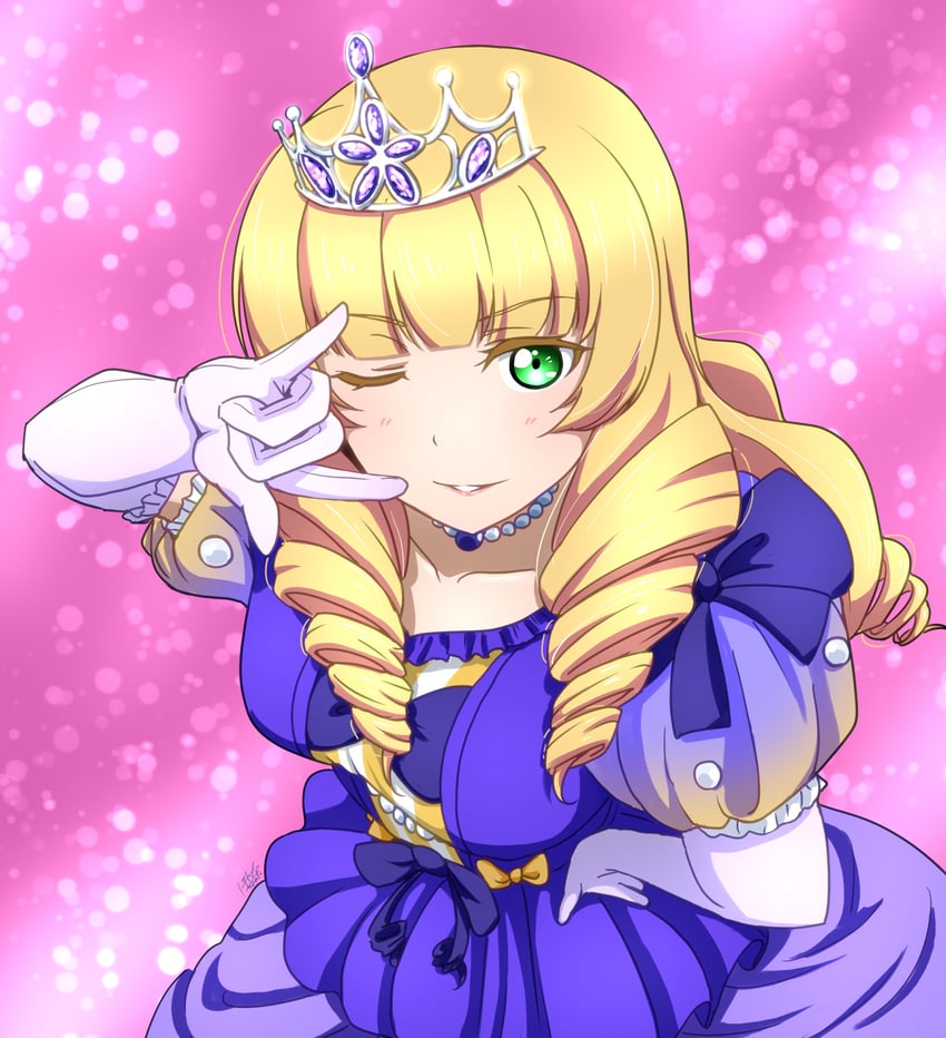 heanna sumire (love live! and 1 more) drawn by noochan_chonoda