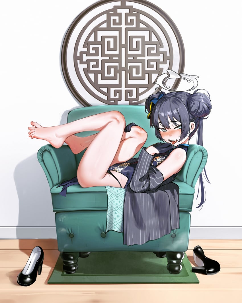 kisaki (blue archive) drawn by waligner