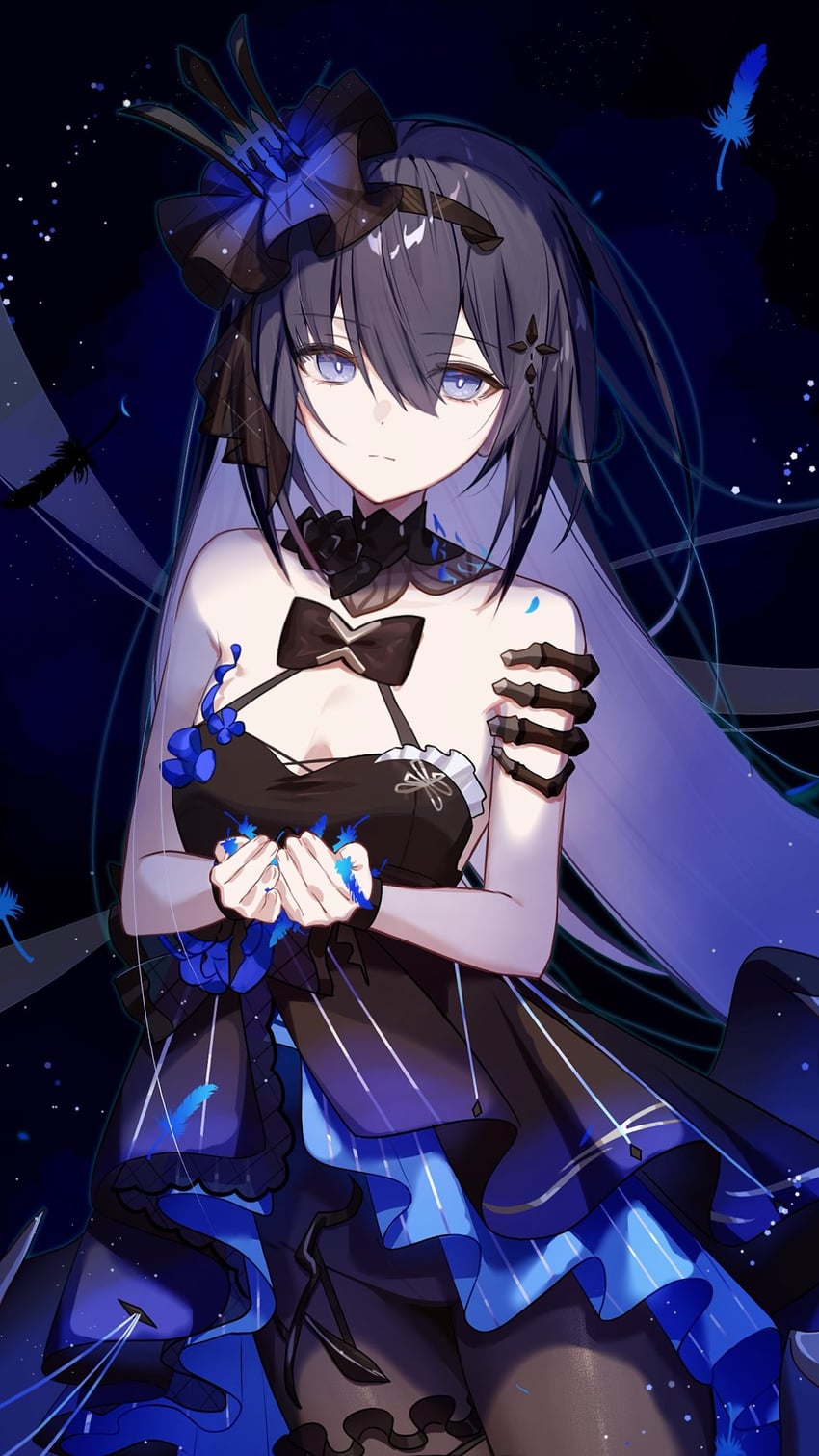 seele vollerei (honkai and 1 more) drawn by karamaru626