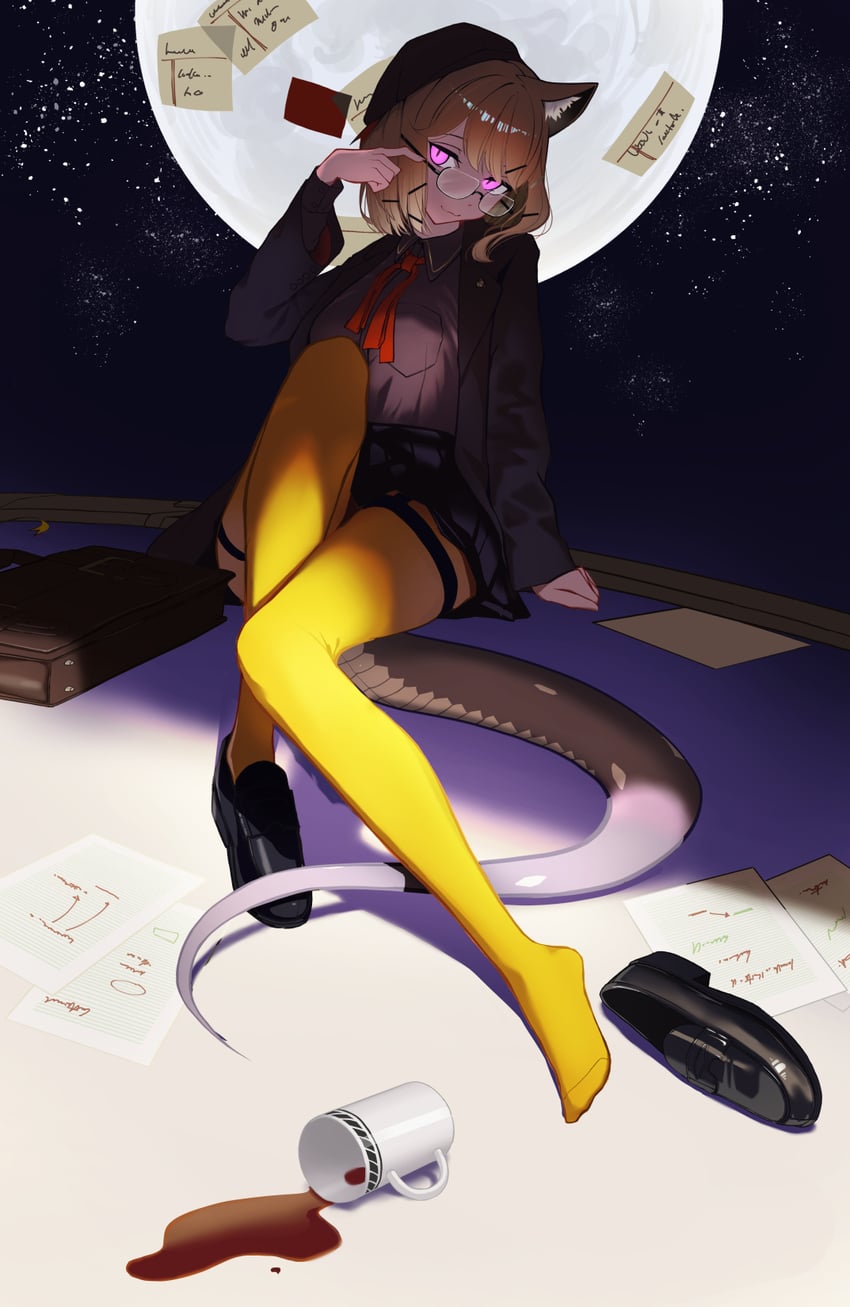 utage (arknights) drawn by yakupan
