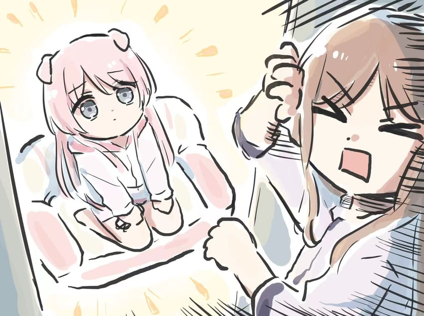 chihaya anon and nagasaki soyo (bang dream! and 1 more) drawn by lyy
