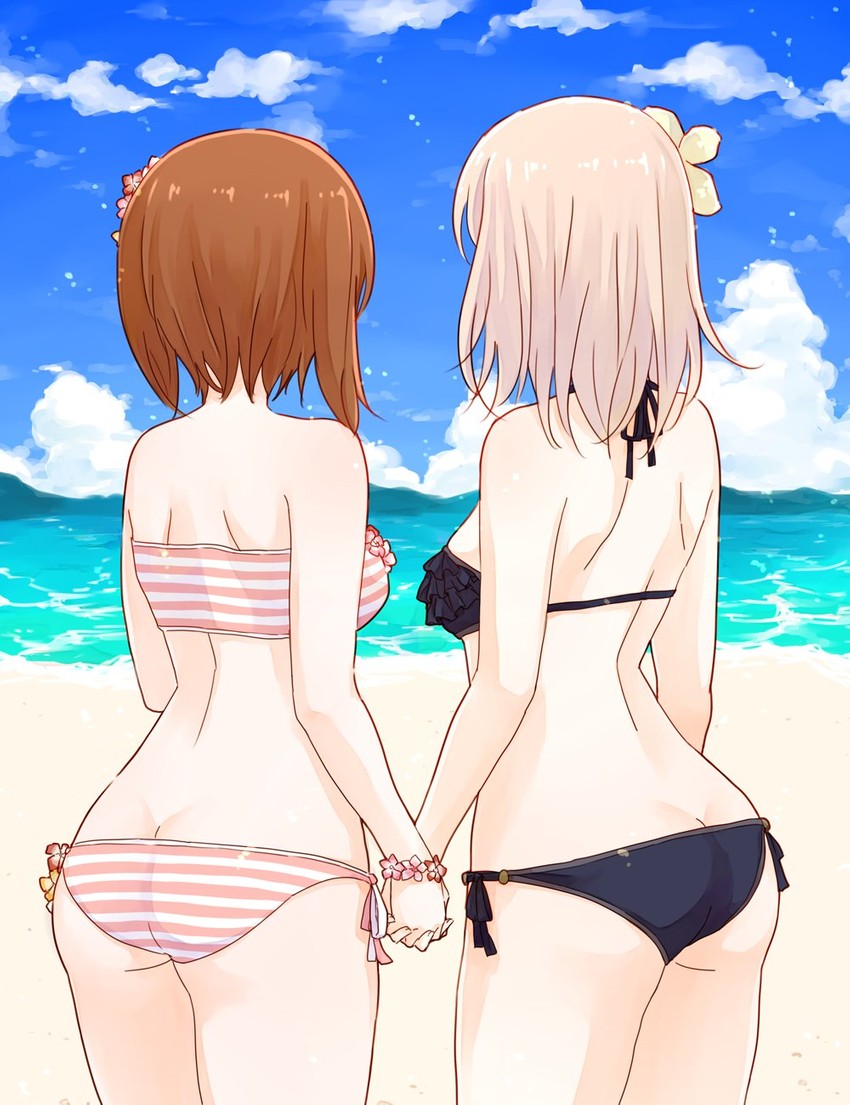 nishizumi miho and itsumi erika (girls und panzer) drawn by viscount_shishamo