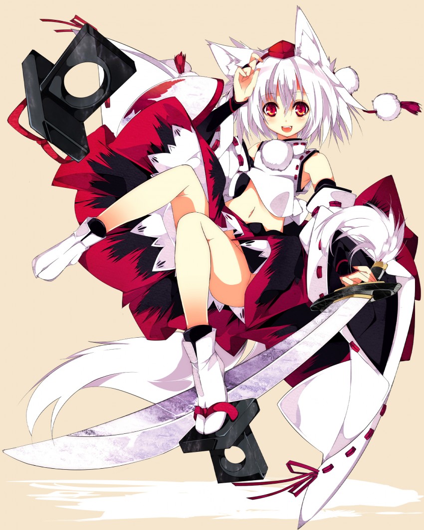 inubashiri momiji (touhou) drawn by shirokitsune