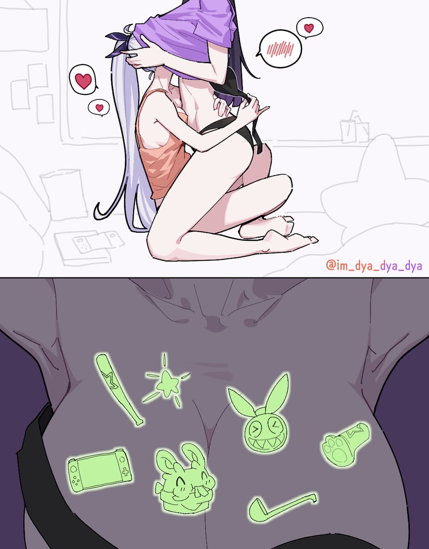 kiana kaslana and raiden mei (honkai and 1 more) drawn by dyadyadya
