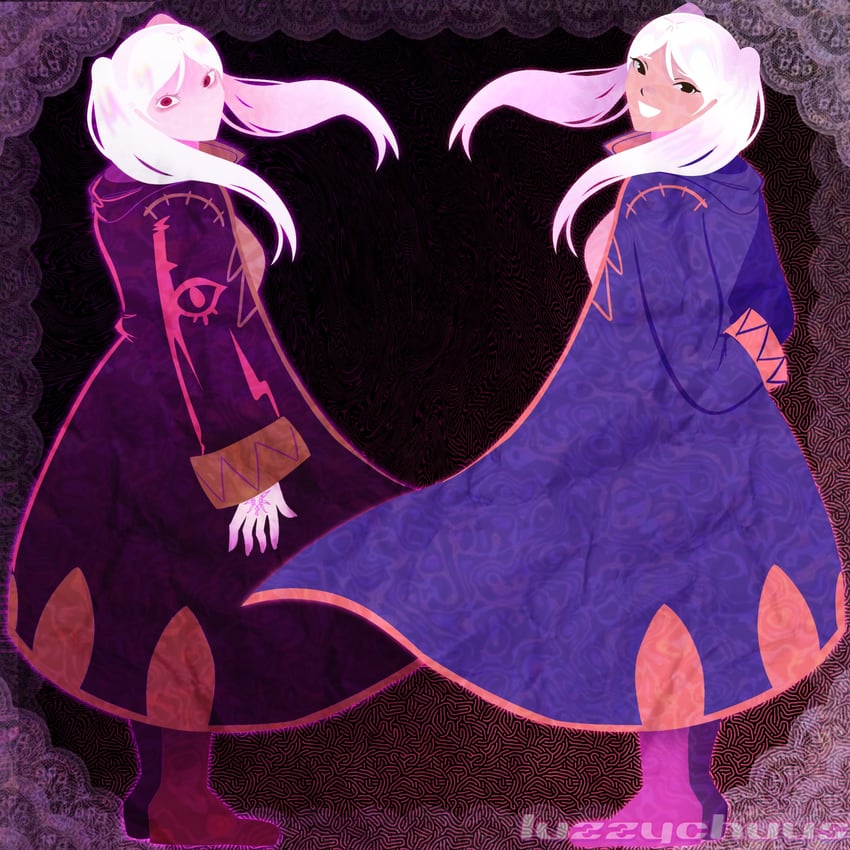 female robin (fire emblem and 1 more) drawn by luzzychuus