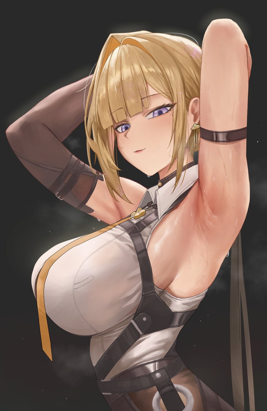 evelyn chevalier (zenless zone zero) drawn by nyan_(kuro_nyan01)