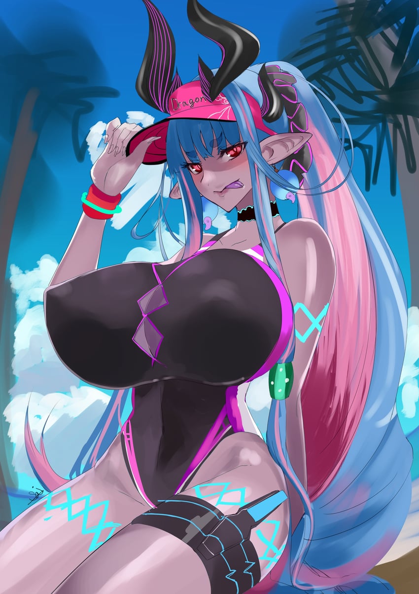 ibuki douji (fate and 1 more) drawn by s4ika