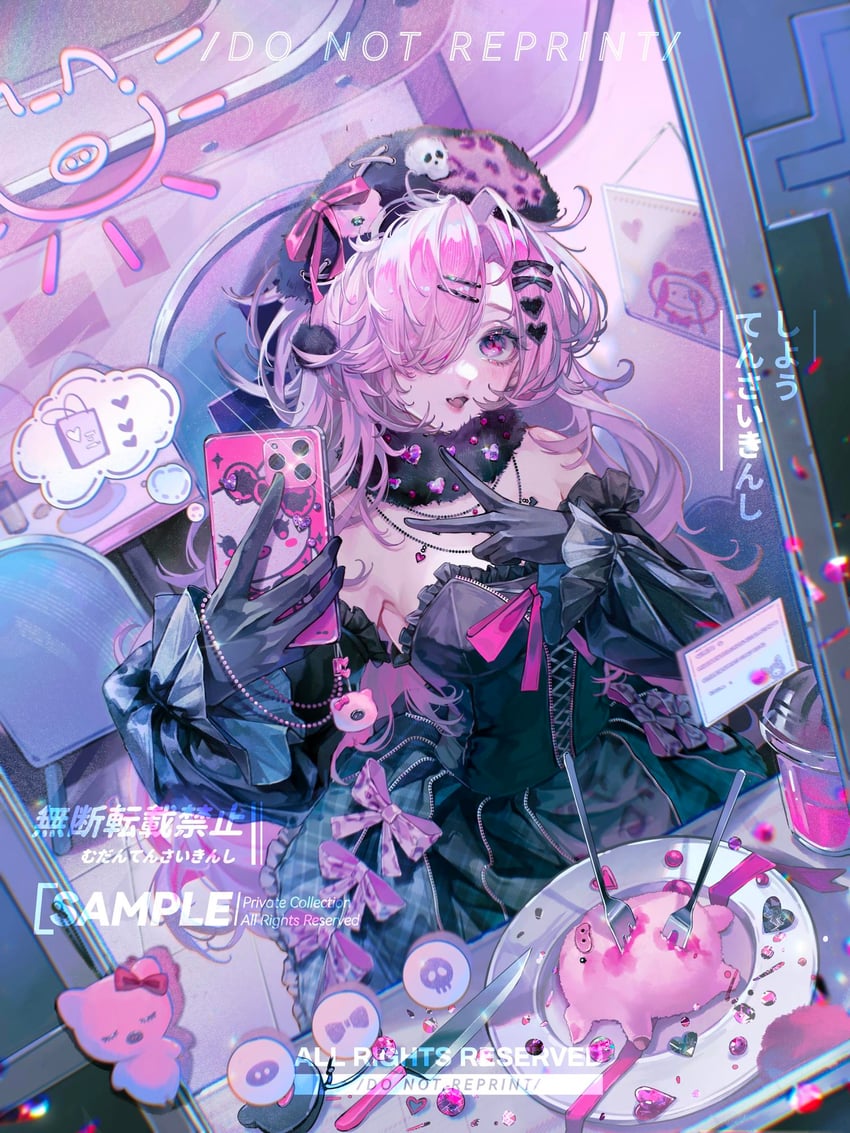 hello kitty (original and 2 more) drawn by changmao